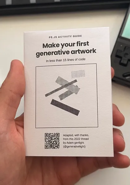 Make your first generative artwork